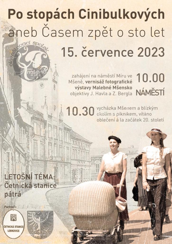 Časem zpět o sto let va Mšeně
